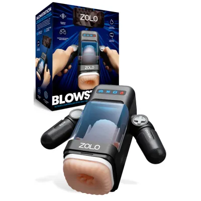 ZOLO Blowstation 9 2 Heated Thrusting Vibrating Masturbator