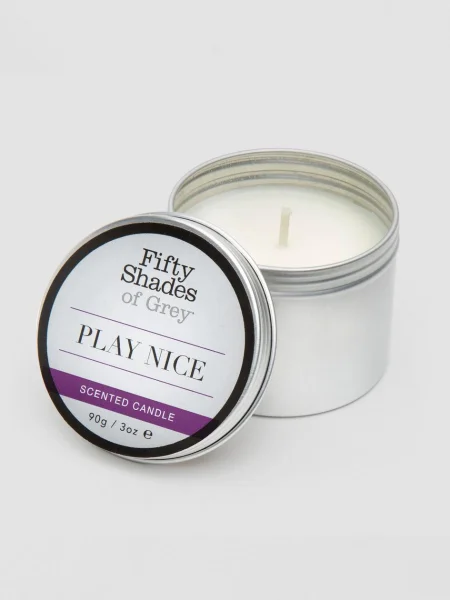 Fifty Shades of Grey Play Nice Vanilla Scented Candle 3 oz