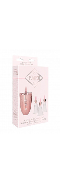 Shots - Automatic Rechargeable Clitoral & Nipple Pump Set