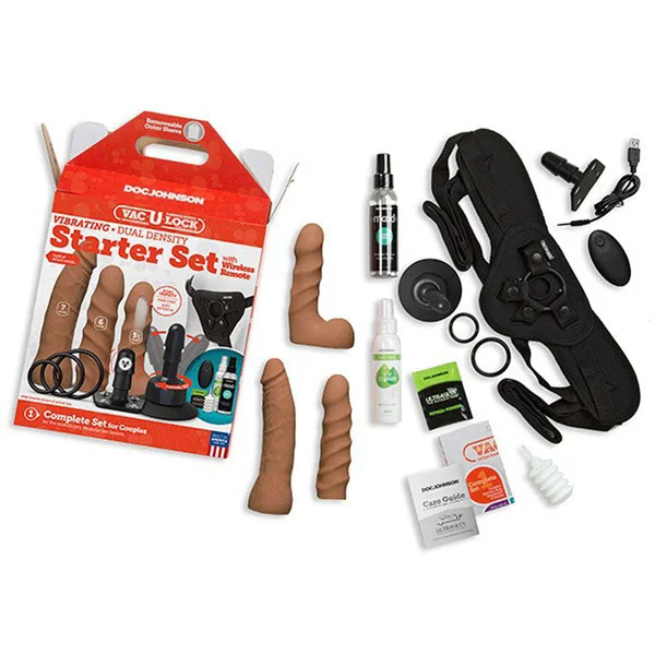 Vac-U-Lock - Vibrating Dual Density Starter Set - Vibrating With Wireless Remote — image 20 of 25