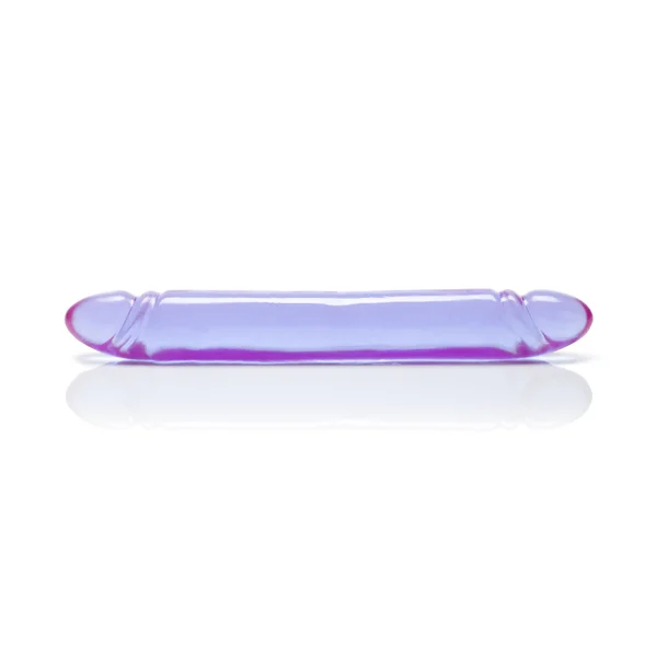Reflective Gel Smooth Double Dong 12 Inches — image 8 of 8