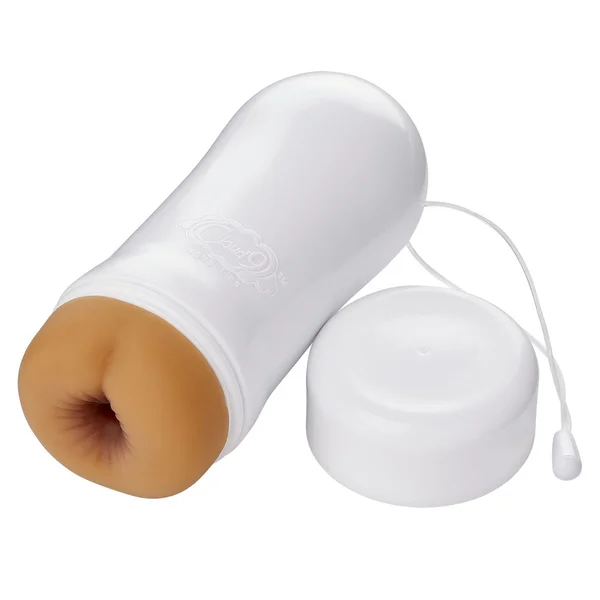 Pleasure Anal Pocket Stroker Water Activated - Tan — image 8 of 9