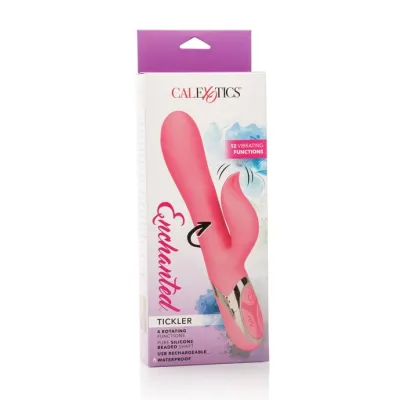 Enchanted Tickler Rabbit Vibrator Pink