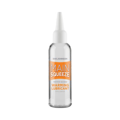 Main Squeeze Warming Water Based Lubricant 3 4oz