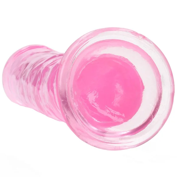 RealRock Crystal Clear Jelly 8 Inch Dildo