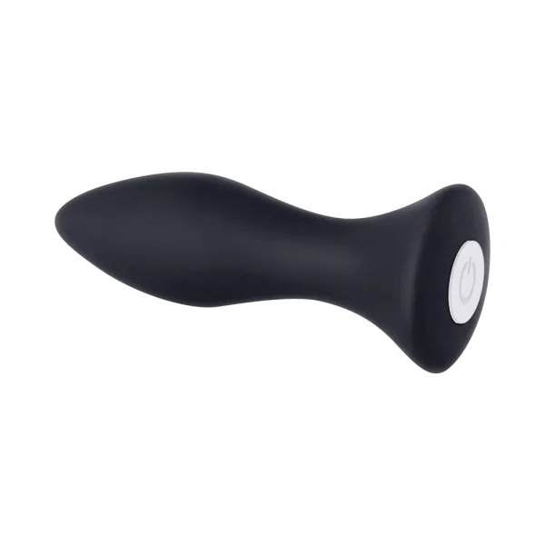 Mighty Mini Butt Plug Rechargeable Black Vibrator — image 5 of 9