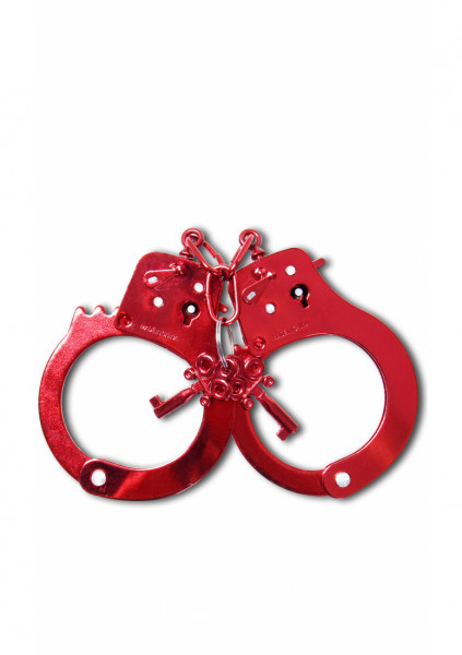 Anodized Cuffs - Red - Sex Handcuffs