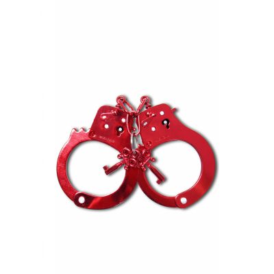 Anodized Cuffs Red Sex Handcuffs