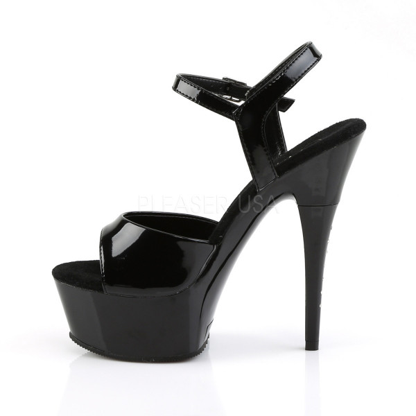 CAPTIVA-609 - 6" Ankle Strap PF Sandal W/RS On Heel — image 7 of 12