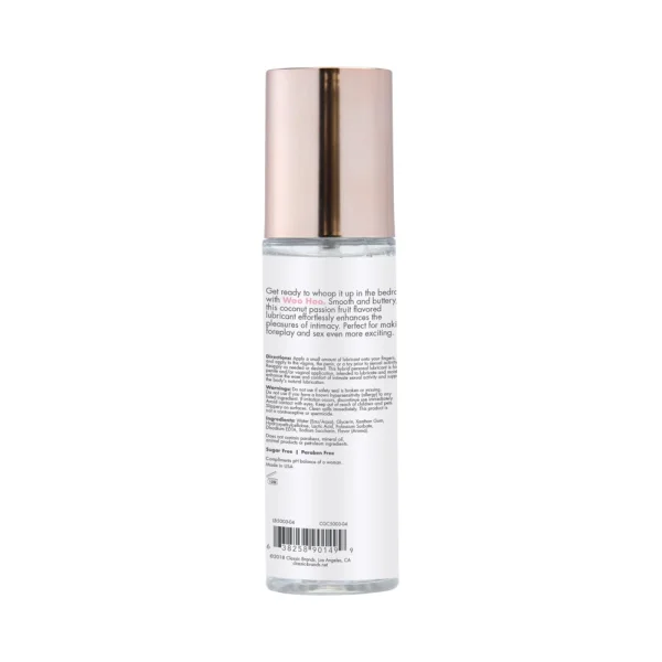 Cgc Woo Hoo Personal Lubricant Flavored Coconut Passion 4.4oz