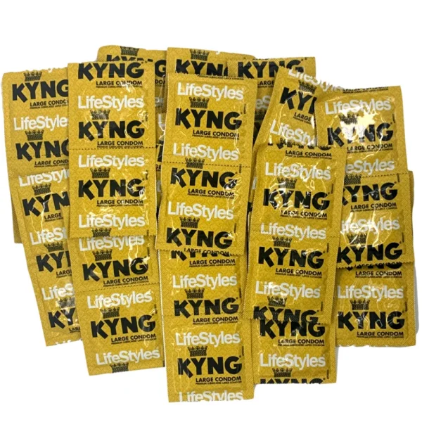 LifeStyles KYNG Large Lubricated Condoms | 12-Pack