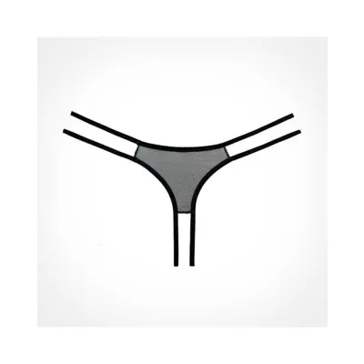 Adore Sweet Honey Panty Black One Size