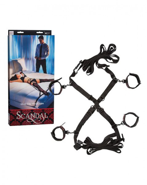 Scandal Over The Bed Cross Restraints by California Exotic