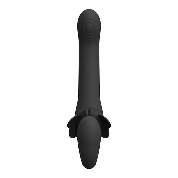 Vive Satu Pulse Wave Vibrating Strapless Strap-on Dildo