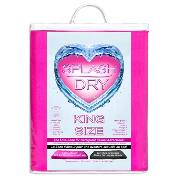Vivilo - Love Zone Splash Dry Blanket