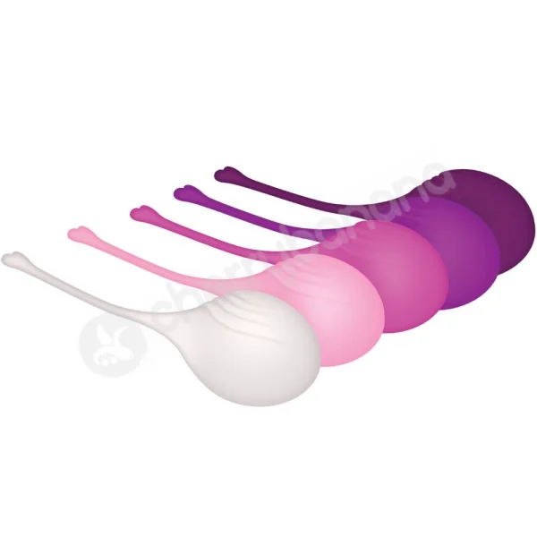 Evolved Tight & Delight Individually Weighted Kegel Ball Training Set