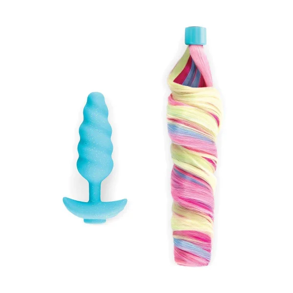B-Vibe Unicorn Butt Plug