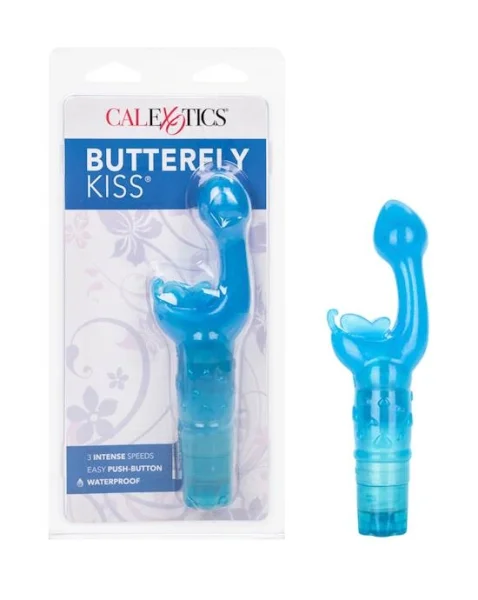 Butterfly Kiss Vibrator - Blue