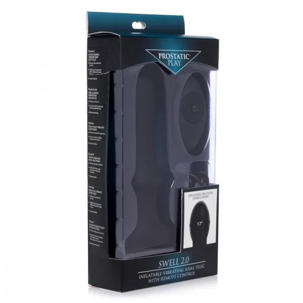 Swell 2.0 Inflatable Vibrating Anal Plug With Remote Control — image 7 of 8
