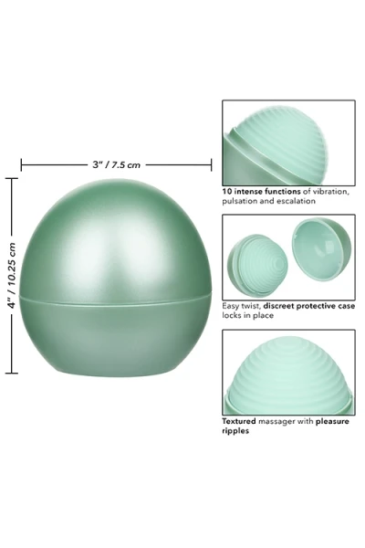 California Exotic Opal Ripple 4" Handheld Massager