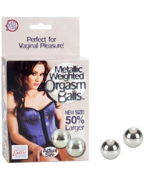 Metallic Weighted Orgasm Balls