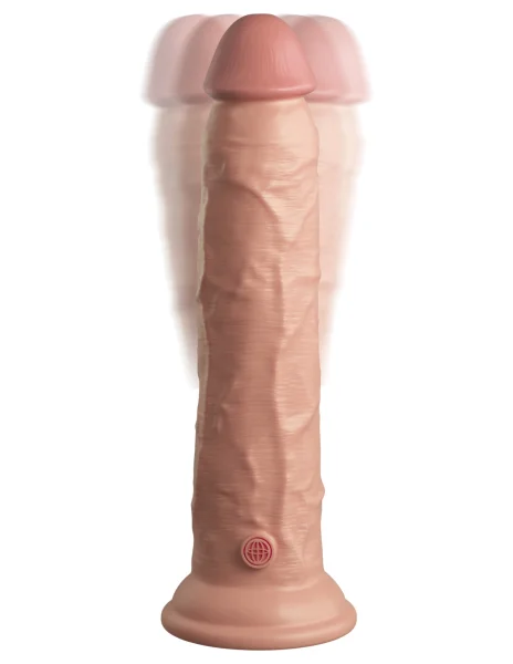 9'' Vibrating Dual Density Cock