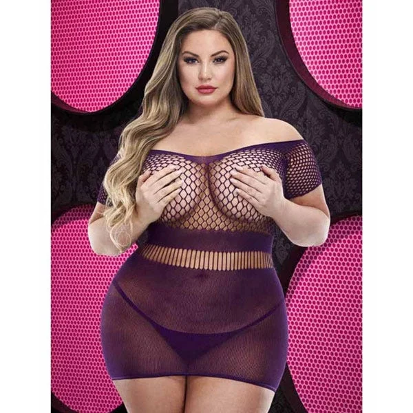Lapdance Deep V Mini Dress Queen — image 7 of 8