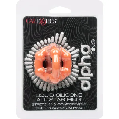 Silicone All Star Cock Ball Ring