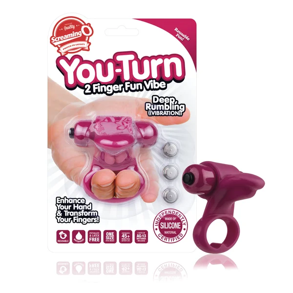 You-Turn 2 Finger Fun Vibe - Merlot — image 16 of 18