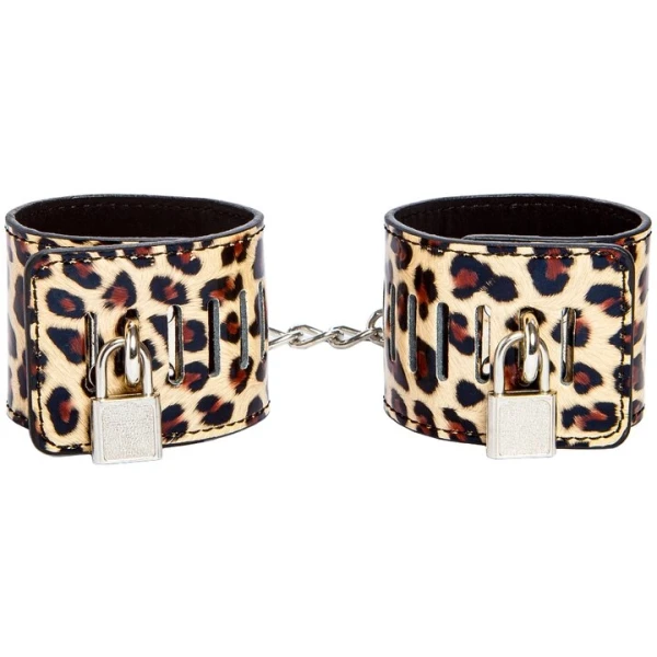 Bondara Untamed Leopard Print PVC 8 Piece Bondage Set