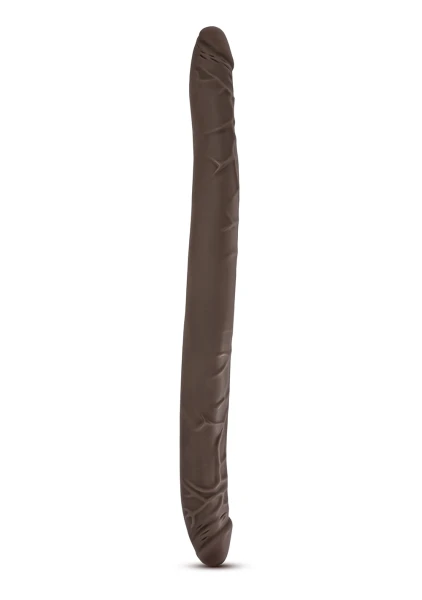Dr. Skin - 16 Inch Double Dildo - Chocolate