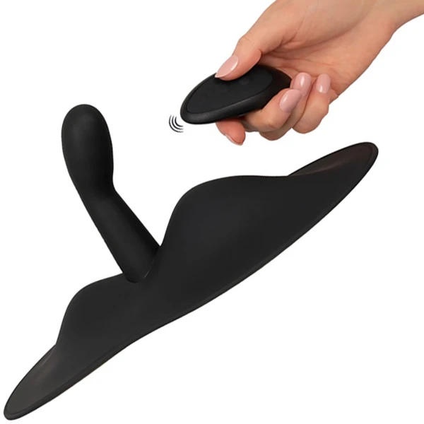 VibePad 3 Silicone Waterproof Vibrating Triple Stimulation Grinder With G-Spot Probe & Remote