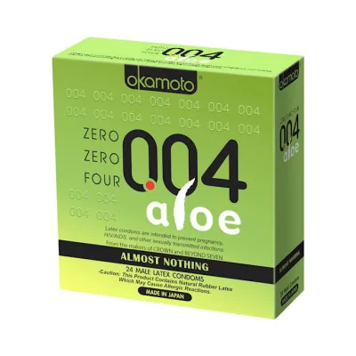 Okamoto 004 Aloe 24 Pack 24