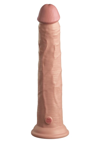 Pipedream Products King Cock Elite 10” Silicone Cock Light