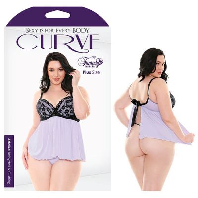 Adeline Babydoll G String 3X 4X