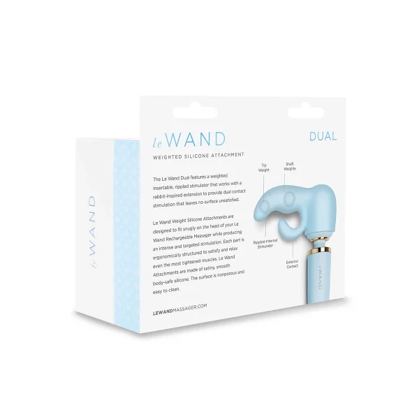 Le Wand Dual Weighted Silicone Attachment