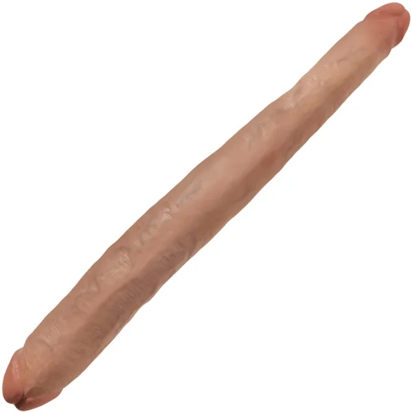 King Cock 16" Tapered Double Dildo - Caramel