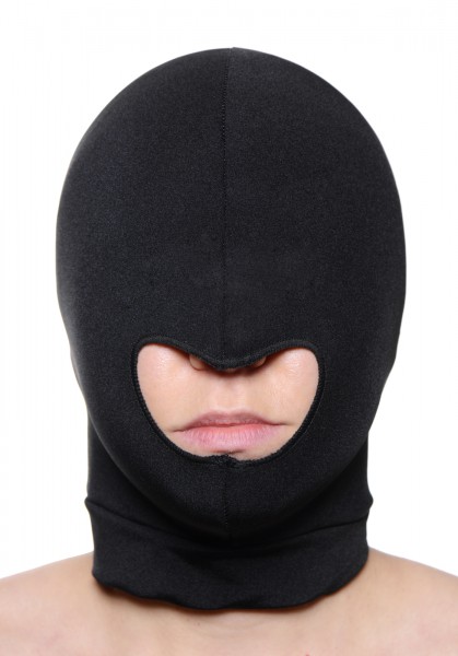 Open mouth spandex hood