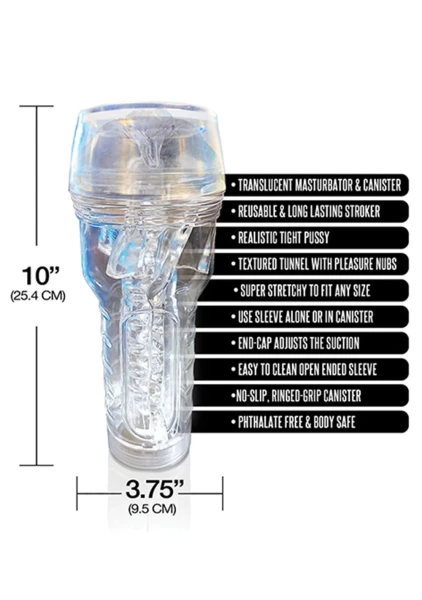 MSTR B8 In The Clear Pussy Stroker