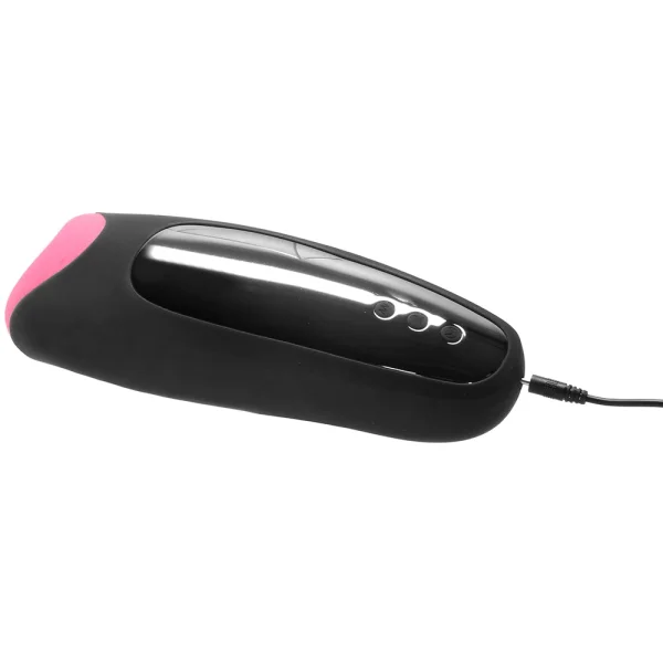 Maia Piper Vibrating Self-Heating Silicone Masturbation Sleeve with Suction