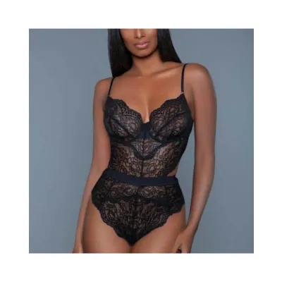 Bettany Bodysuit Black L