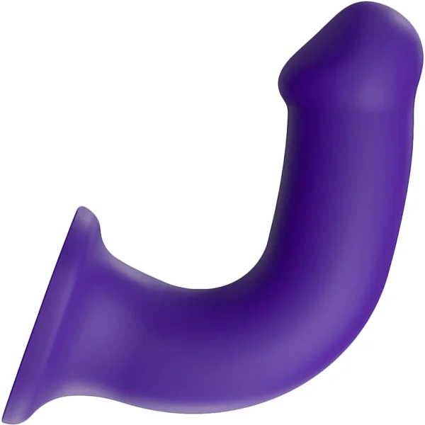 Strap On Me Silicone Dual Density Bendable Dildo XLarge Purple 7.5 Inch