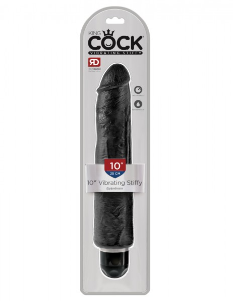 10" Vibrating Stiffy Cock