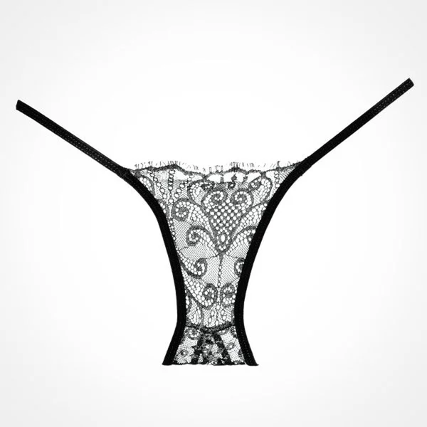 Adore Enchanted Belle Panty - One Size - Black — image 8 of 9