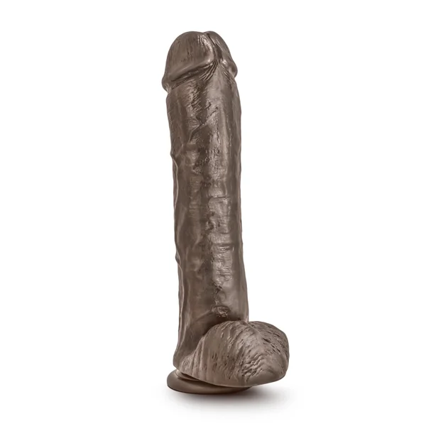 Dr. Skin Mr. Savage 11.5" Dildo With Suction Cup - Chocolate — image 5 of 7