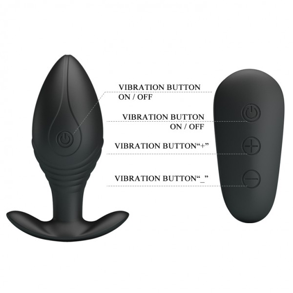 Comfy Vibrating Butt Plug