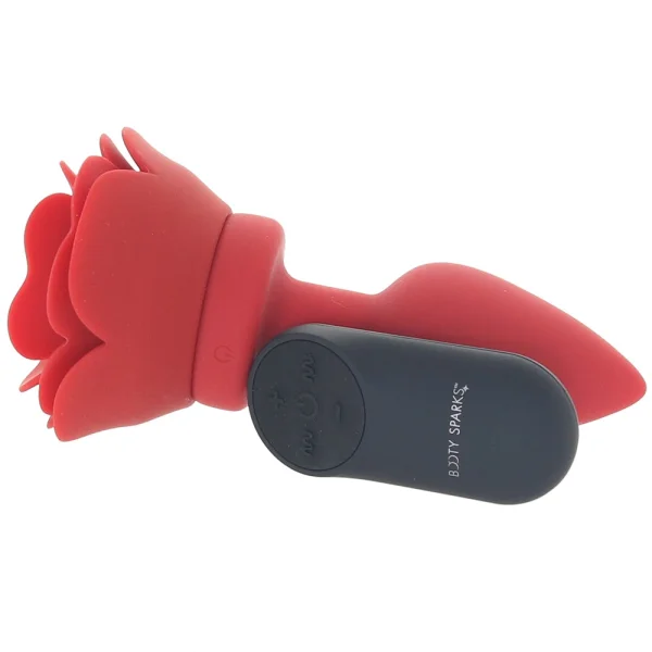 Booty Sparks Remote Vibrating Rose Plug