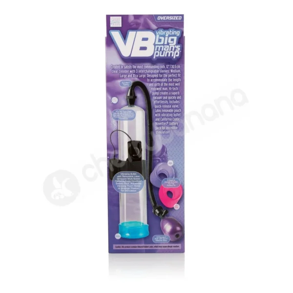 Vibrating big man's pump