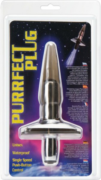 Purrfect Vibrating Butt Plug