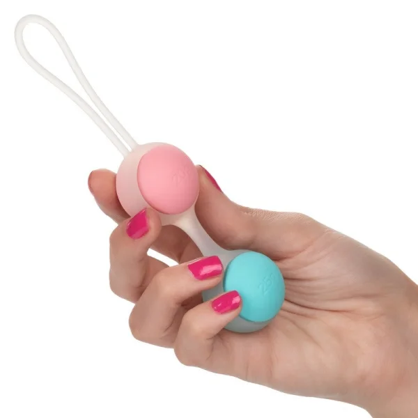 She-ology Interchangeable Weighted Silicone Kegel Set by CalExotics